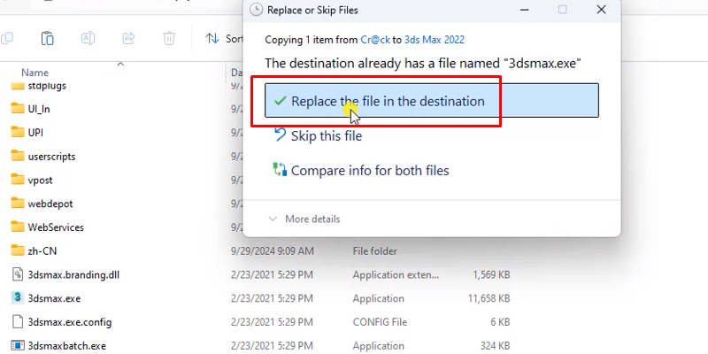 3Ds Max 2022 phiên bản ổn định 20 Bấm như hình