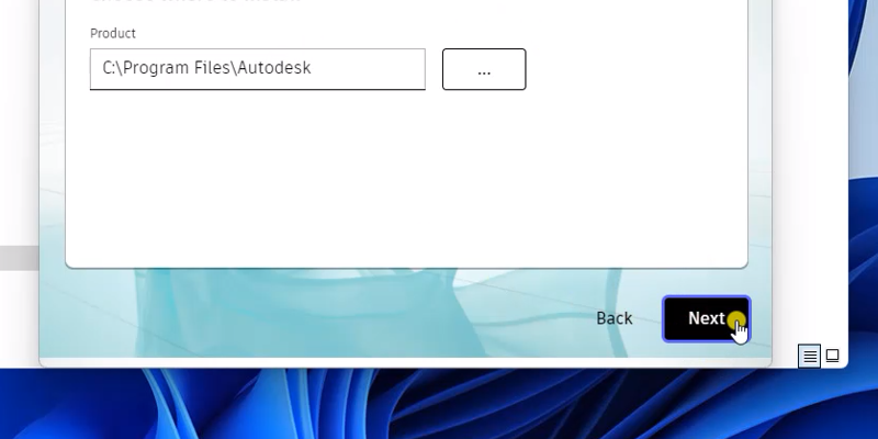 3Ds Max 2022 phiên bản ổn định 13 Bấm next