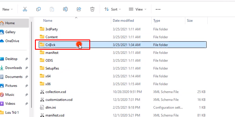 3Ds Max 2022 phiên bản ổn định 16 Vào thư mục kích hoạt
