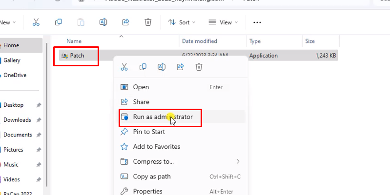Adobe Illustrator 2023: Tải, Cài Đặt & Hướng Dẫn Chi Tiết 15 chuột phải và chọn run as admin