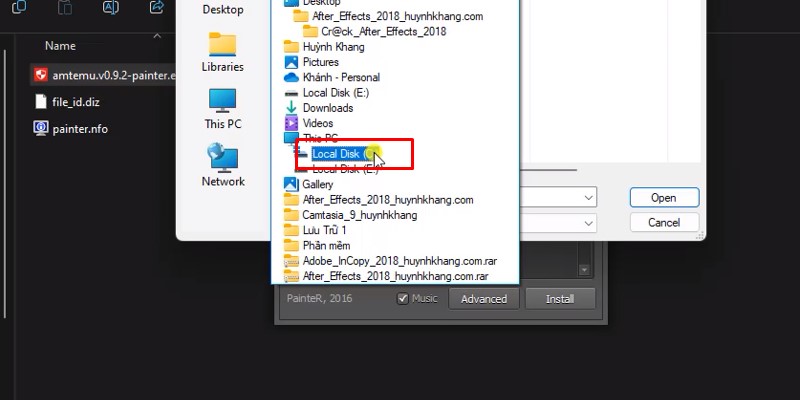 After Effects 2018: Hướng Dẫn Cài Đặt, Tính Năng & Thủ Thuật 18 vào ổ đĩa C