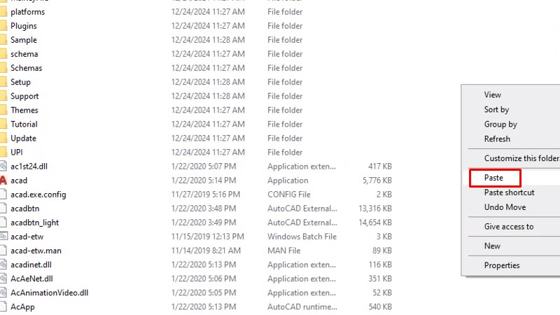 Tải Autocad 2021: Làm Theo Video Là Thành Công 20 Paste vào như hình