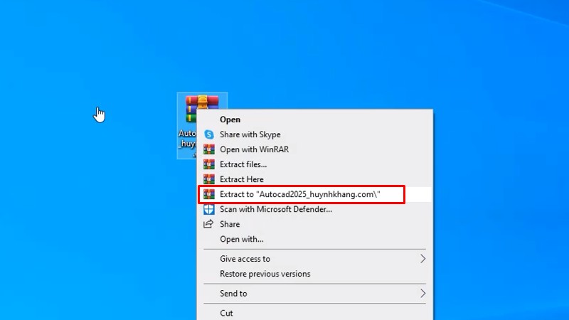 Tải Autocad 2025: Hướng Dẫn Cài Đặt Đơn Giản 10 Giải nén phần mềm Autocad 2025