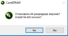 Chọn Yes cho Win 64-bit hoặc No cho Win 32-bit để tiếp tục cài đặt