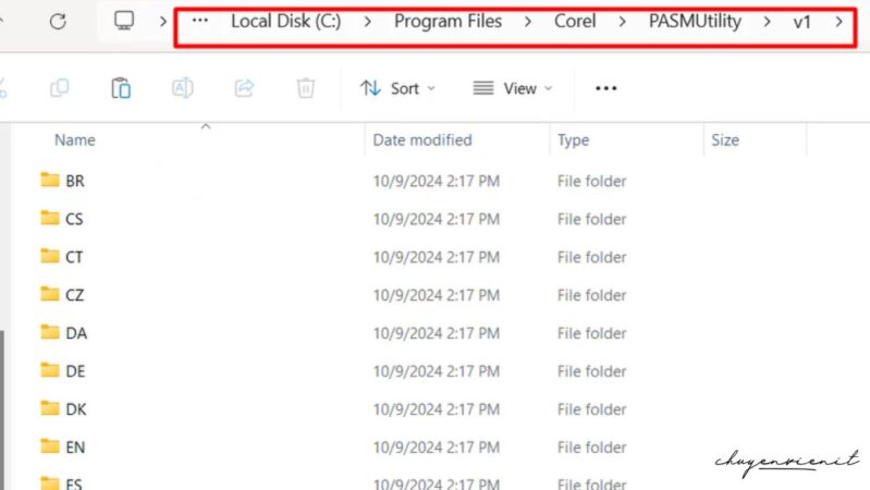 Paste vào đường dẫn như hình