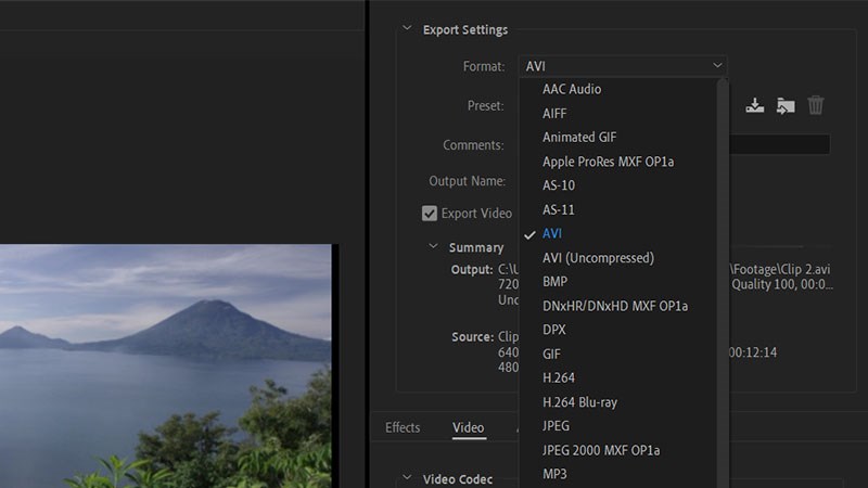Hỗ trợ lưu file với nhiều định dạng khác nhau